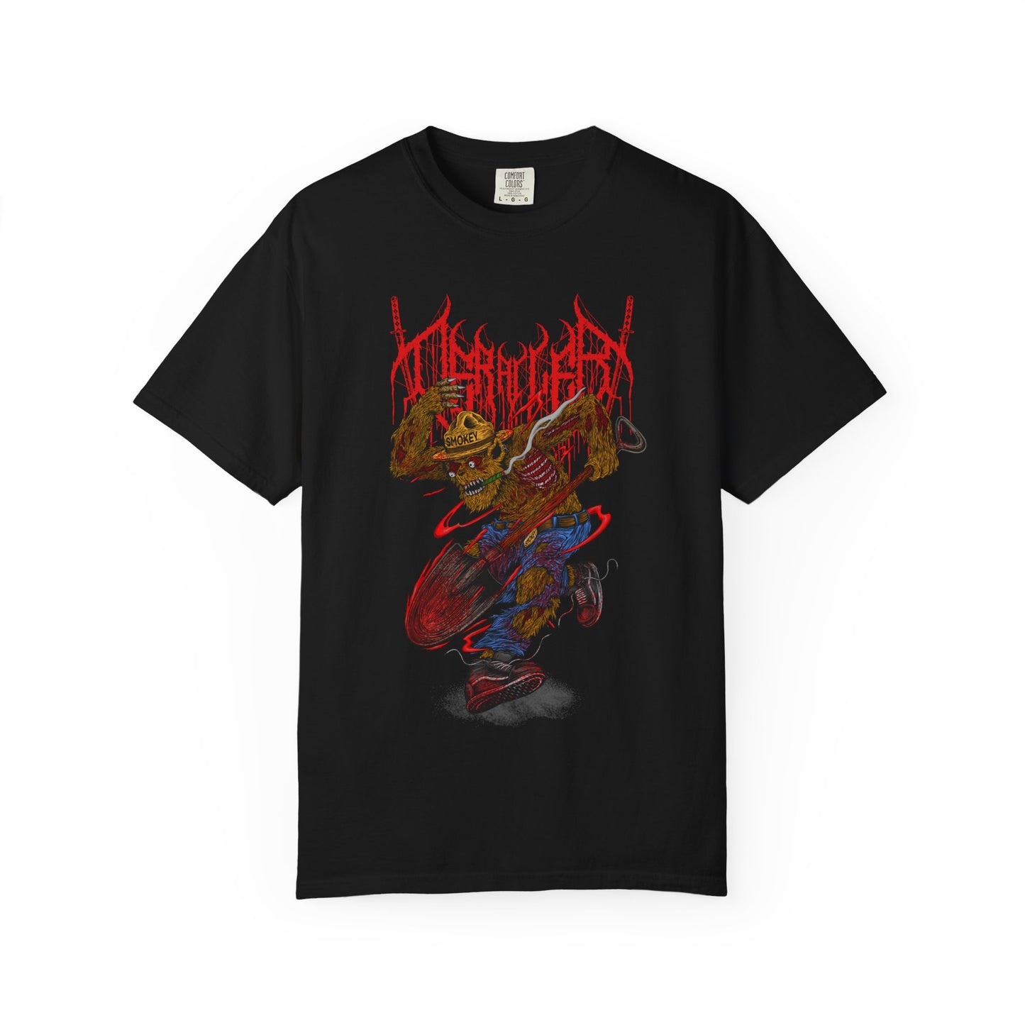 SMOKEY THE BEAR ZOMBIE TWO STEP TEE