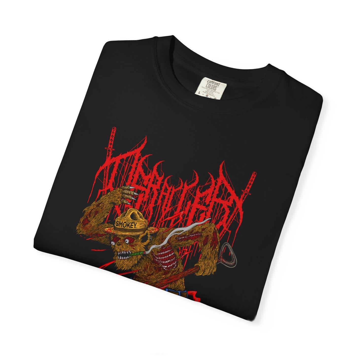 SMOKEY THE BEAR ZOMBIE TWO STEP TEE