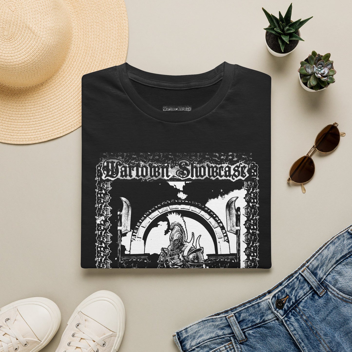 Mythic Knight Graphic T-Shirt — Vintage Archway Horseman Illustration